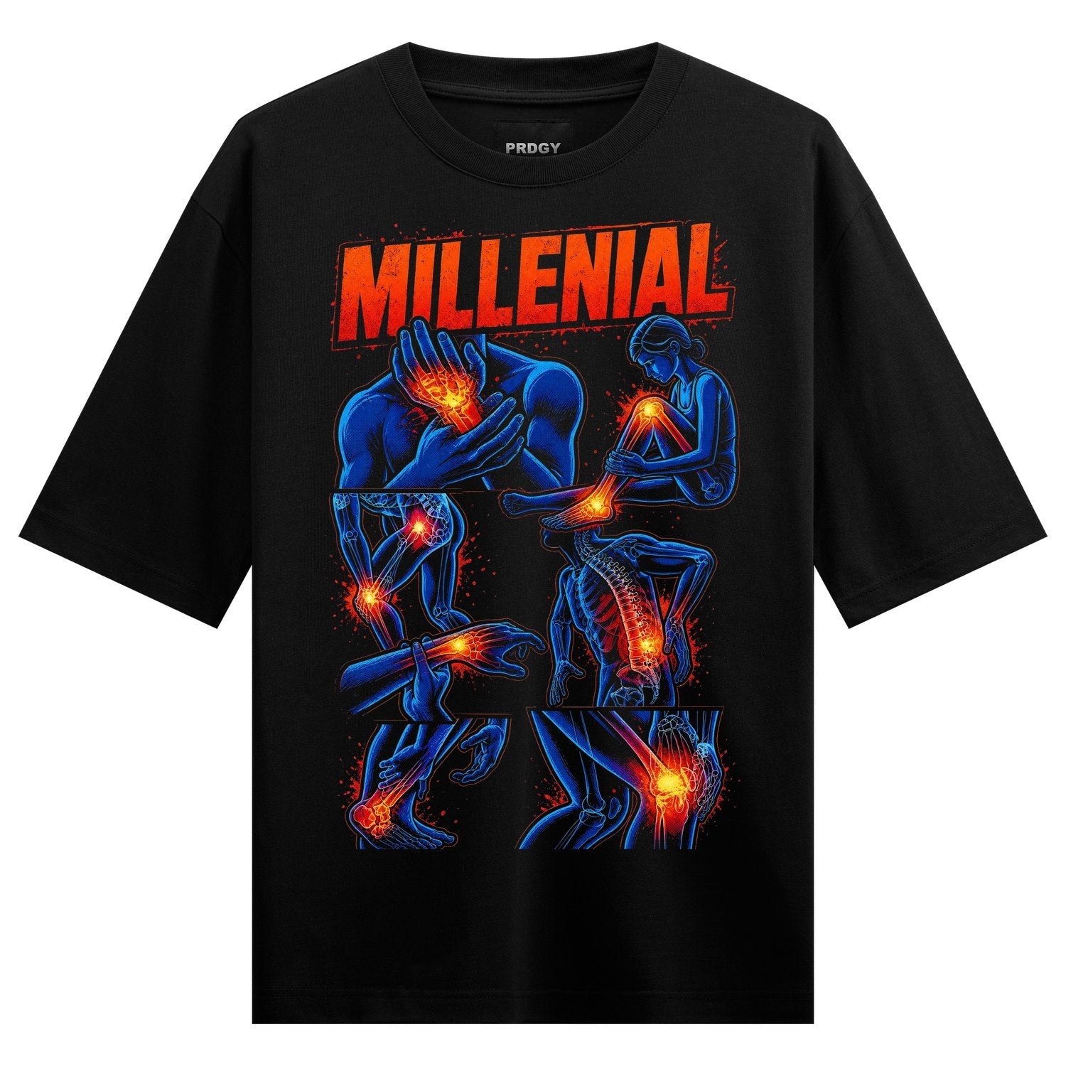 Godmode Algorithm Abstract Streetwear T-Shirt