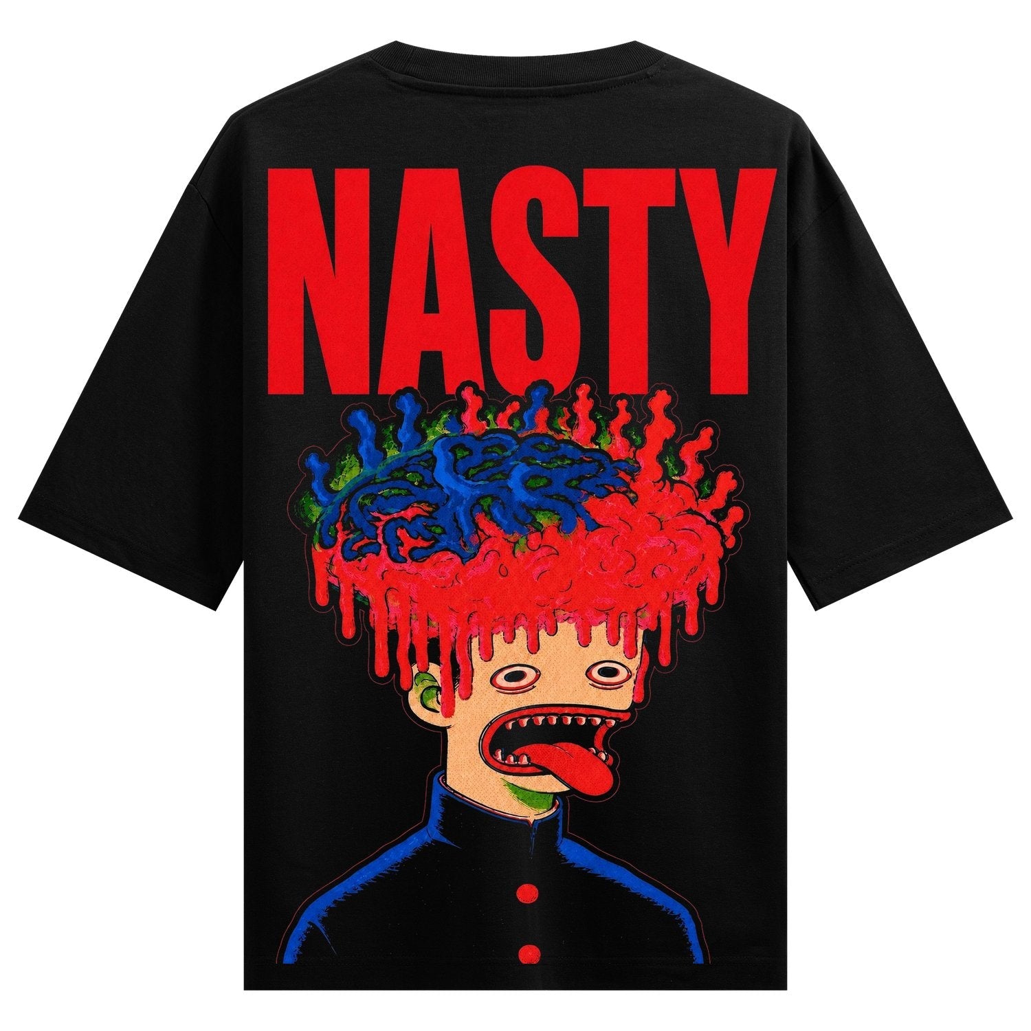 Death of Ego Stoic Concept Oversized T-Shirt - Streetwear Mockup