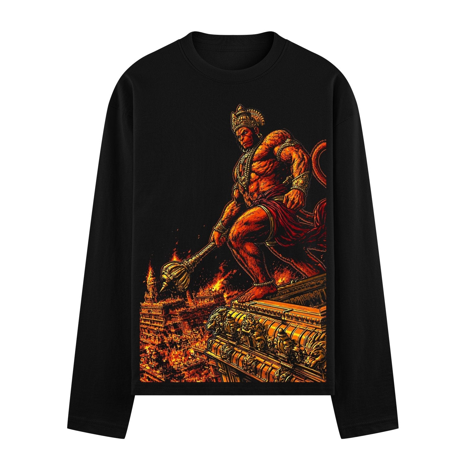 Memento Mori Stoic Oversized T-Shirt - Streetwear Mockup