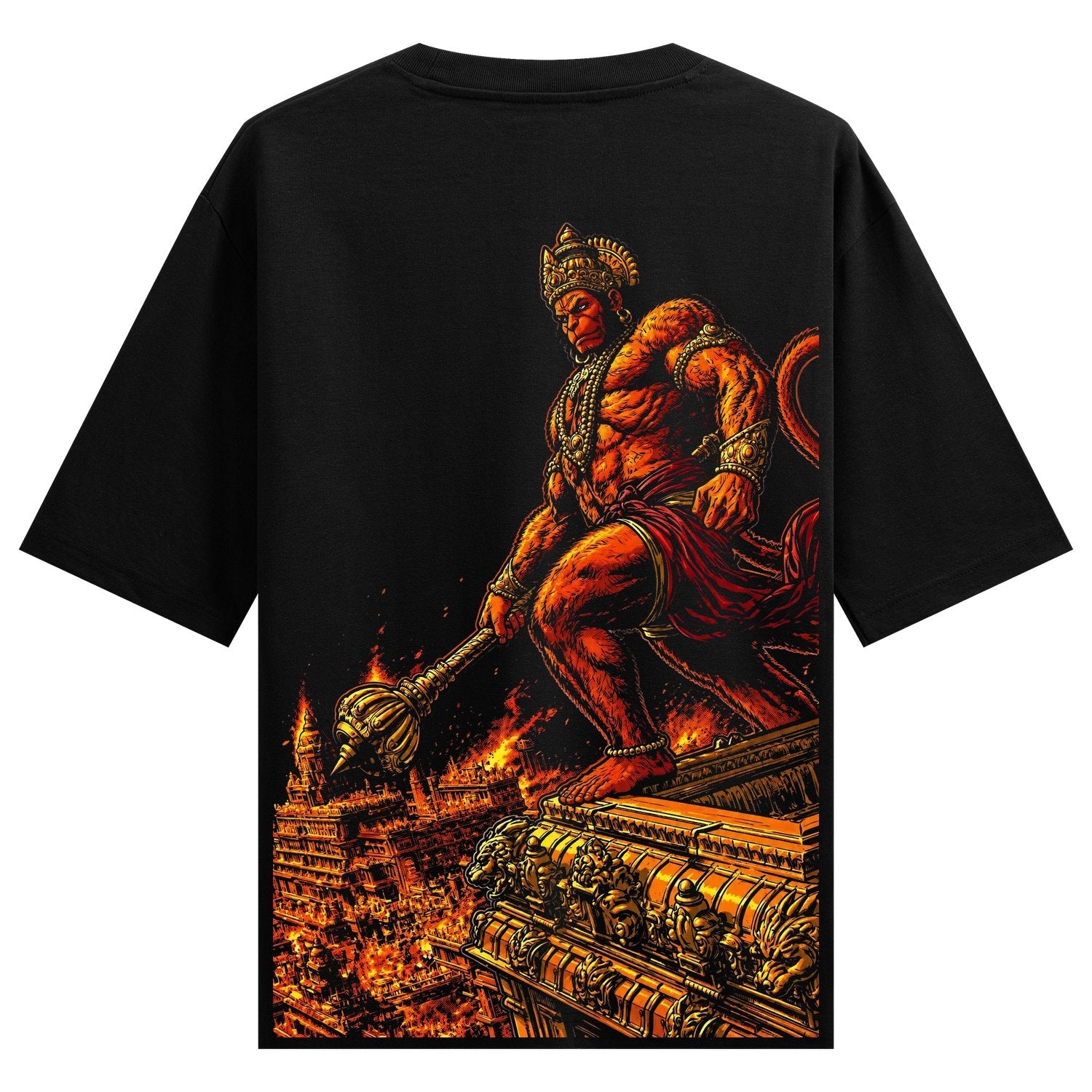 Cyber Samurai Graphic Streetwear T-Shirt