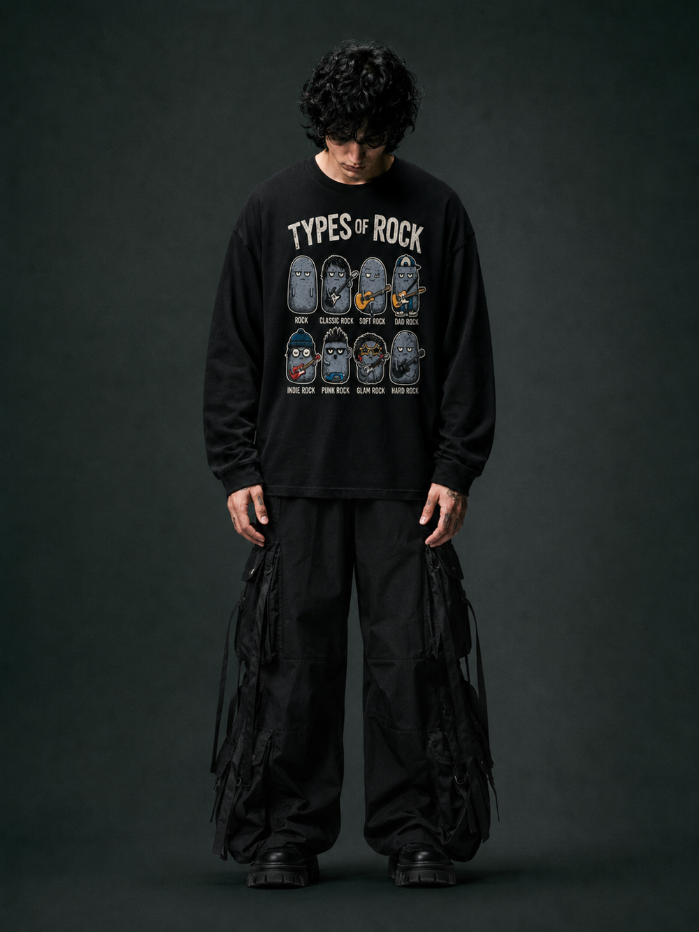 Metamorphosis Abstract Art Oversized T-Shirt
